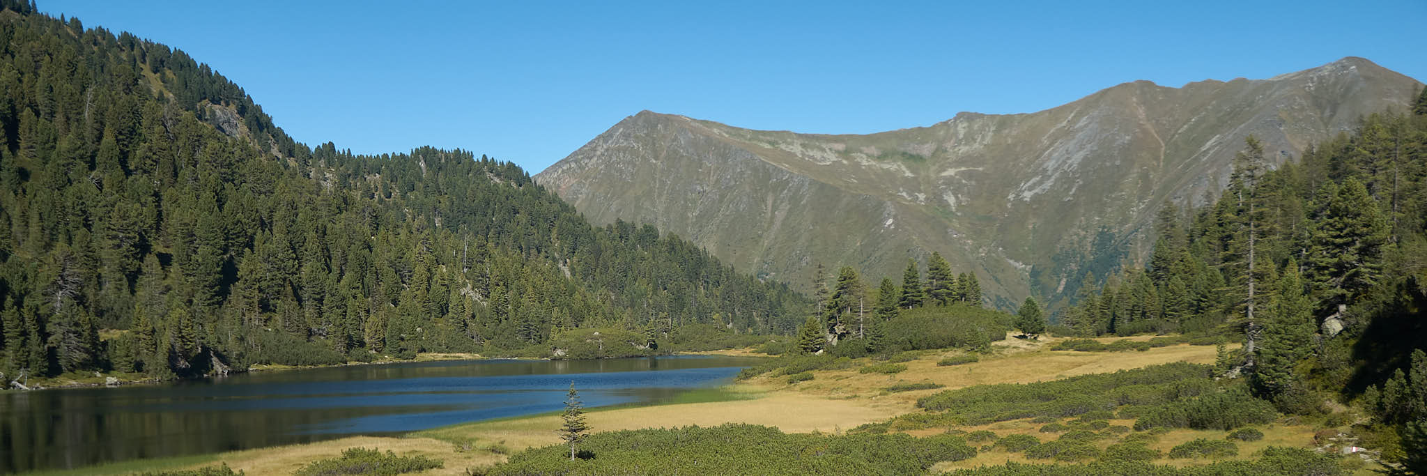 Zwiefler mountain lake