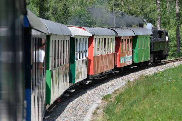 Steam slow train Murtalbahn