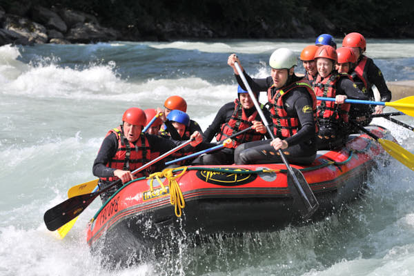 White water rafting